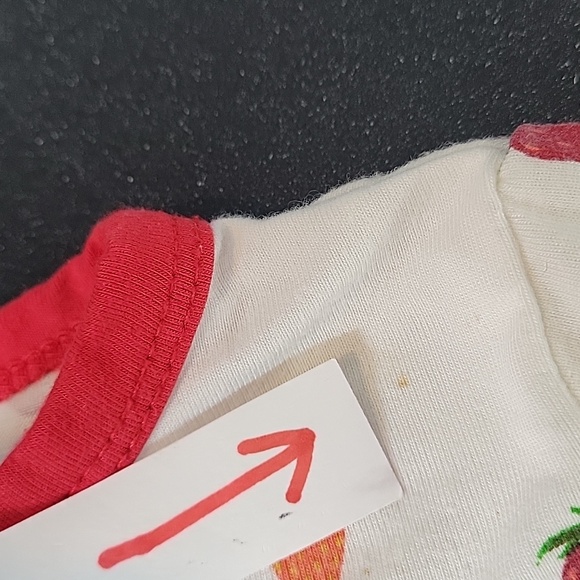 Kyte baby footless strawberry zippered sleepsuit  3-6 - Picture 6 of 6